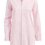 Lauren Ralph Lauren Pink-Herringbone Sateen Sleepshirt