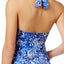 Lauren Ralph Lauren Playa Halter Tummy-Control Tankini Top in Blue Floral