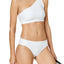 Lauren Ralph Lauren Rib Knit Bikini Bottom in White