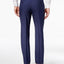 Lauren Ralph Lauren Solid Ultraflex Classic-fit Wool Dress Pants Medium Blue