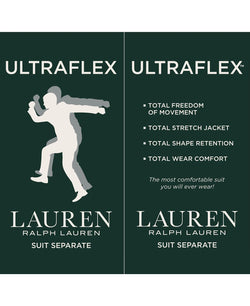 Lauren Ralph Lauren Solid Ultraflex Classic-fit Wool Jacket Grey thumbnail 4
