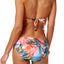 Lauren Ralph Lauren Tropic Palm Shirred Hipster Bikini Bottom in Multicolor