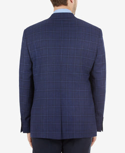 Lauren Ralph Lauren Ultra Flex Plaid Sport Coat Navy thumbnail 2