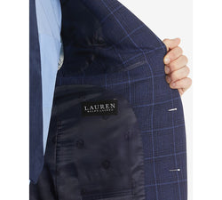Lauren Ralph Lauren Ultra Flex Plaid Sport Coat Navy thumbnail 4