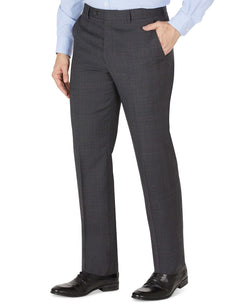 Lauren Ralph Lauren Ultraflex Classic-fit Wool Suit Pants Grey with Blue thumbnail 3