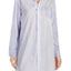 Lauren Ralph Lauren White Striped Logo-Pocket Sleep-Shirt