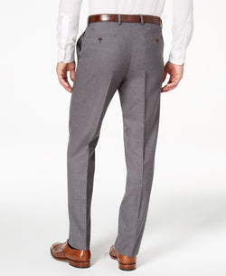 Lauren Ralph Lauren Wool Flat-front Performance Pants Medium Grey thumbnail 3