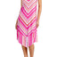 Layla Pink V-Striped Nightgown