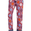 Layla Red/Multi Printed Drawstring/Tassle Lounge Pant