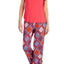 Layla Red/Multi Printed Drawstring/Tassle Lounge Pant