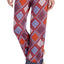 Layla Red/Multi Printed Drawstring/Tassle Lounge Pant