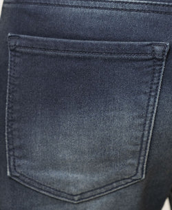 Lazer 5 Pocket Knit Skinny Denim Jean Indigo thumbnail 3