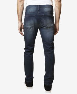 Lazer 5 Pocket Knit Skinny Denim Jean Indigo thumbnail 4