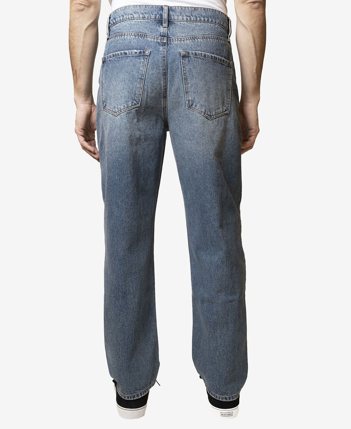 Lazer Loose-fit Rigid Jeans Blue