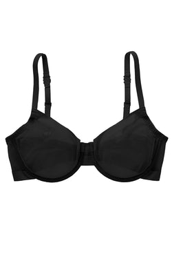 Le Mystere Black Infinite Sheer Unlined Bra thumbnail 3