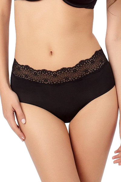 Le Mystere Black Perfect Pair High Waist Brief