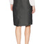Le Suit Black/White Pin-dot Classic Pencil Suit Skirt