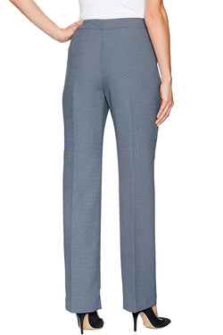Le Suit Blue-Iris Pindot Slightly-Flared Suit Pant thumbnail 2