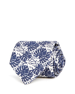 Ledbury Palm Classic Tie Navy thumbnail 1