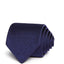 Ledbury Tilbury Geometric Print Classic Tie Dark Blue