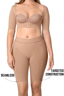 Leonisa Beige Well-Rounded Invisible Butt-Lifter Shaper-Short thumbnail 3