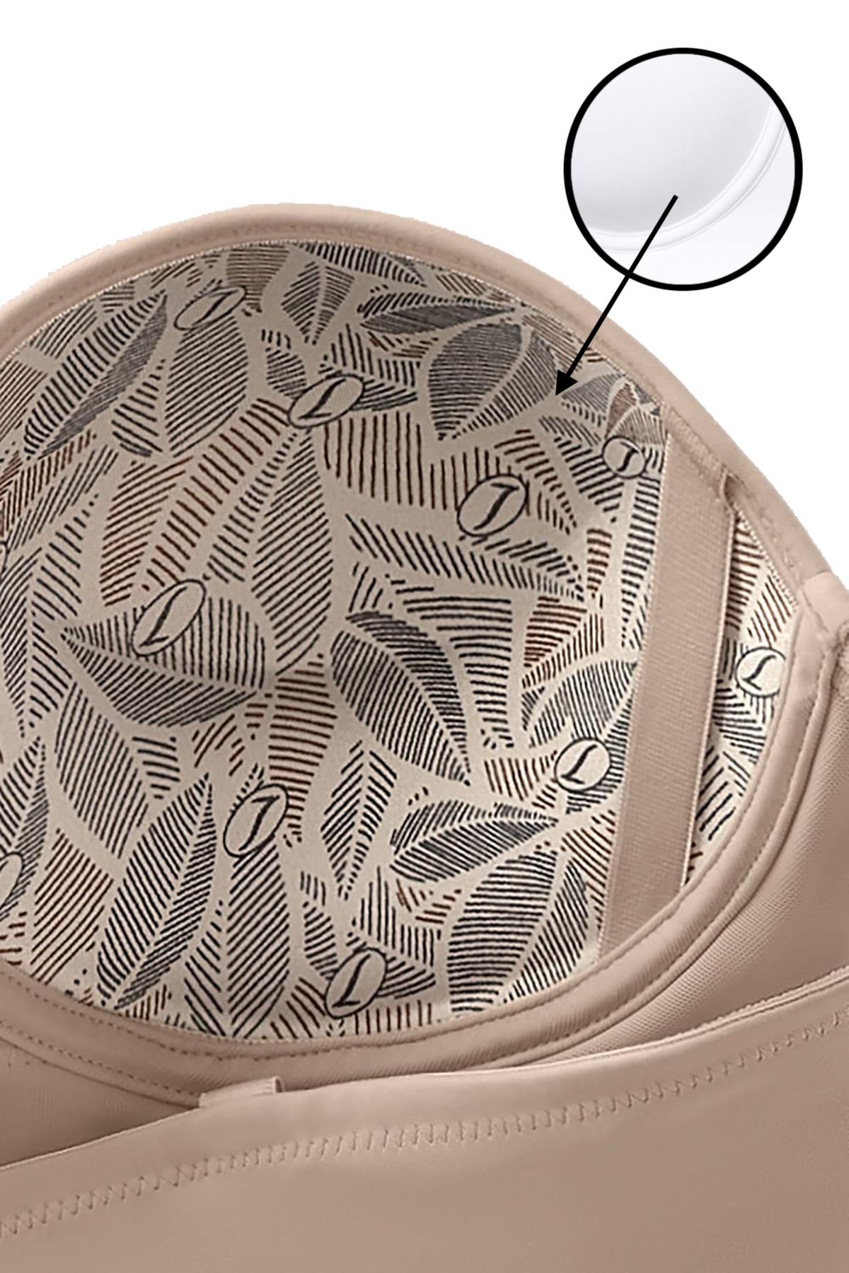 Leonisa White Strapless/Convertible Longline Push-Up Bra