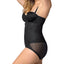 Leonisa Wo Lace-detail High-waist Control Panty 012849 Black
