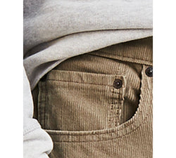 Levi's 502 Taper Corduroy Pants Lead Grey thumbnail 4