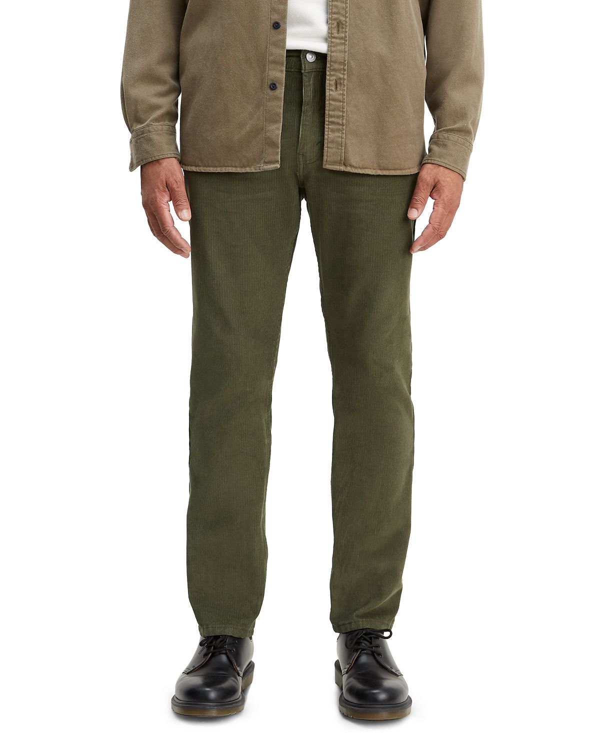 Levi's 502 Taper Corduroy Pants Olive Night – CheapUndies