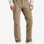 Levi's 502 Taper Corduroy Pants in Lead Grey Warp Brown