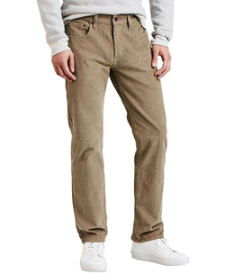Levi's 502 Taper Corduroy Pants in Lead Grey Warp Brown thumbnail 2