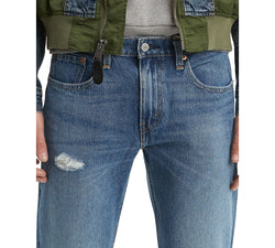 Levi's 502 Tapered Fit Ripped With Camo Print Repair Jeans E Collins thumbnail 4