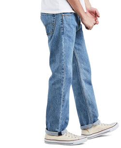Levi's 505 Regular-fit Non-stretch Jeans Light Stonewash thumbnail 3