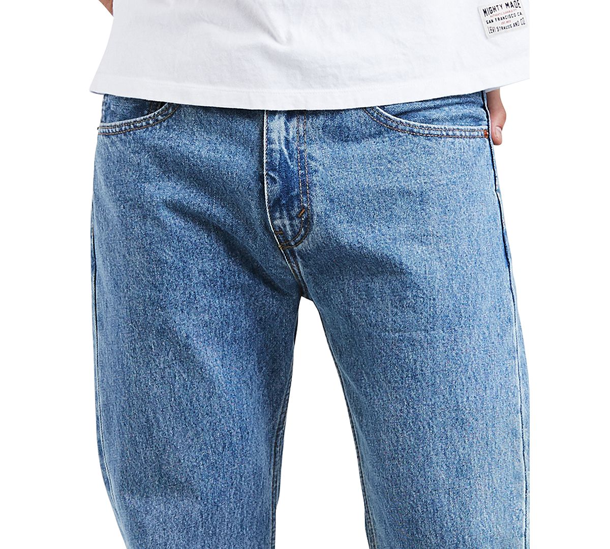 Levi's 505 Regular-fit Non-stretch Jeans Light Stonewash