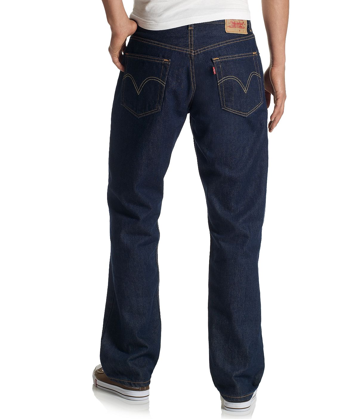 Levi's 505 Regular-fit Non-stretch Jeans Rinse Wash