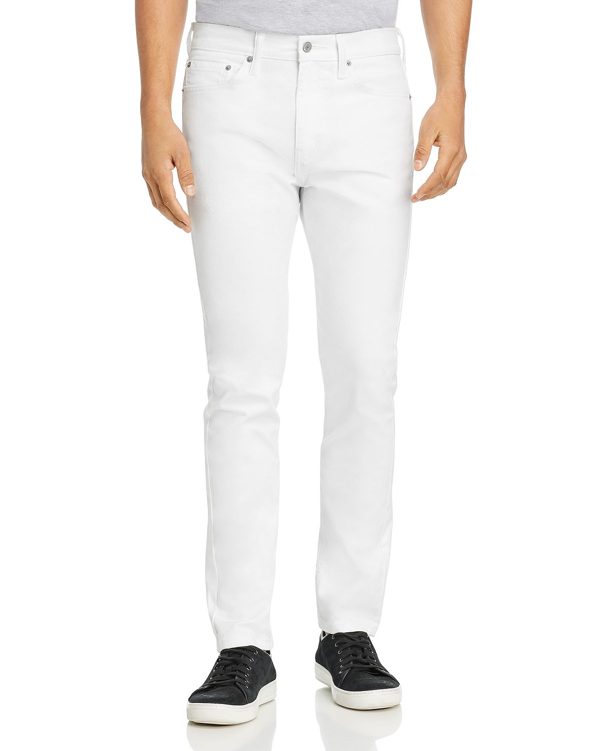 Levi's 511 Slim Fit Jeans In White Bull White Bull