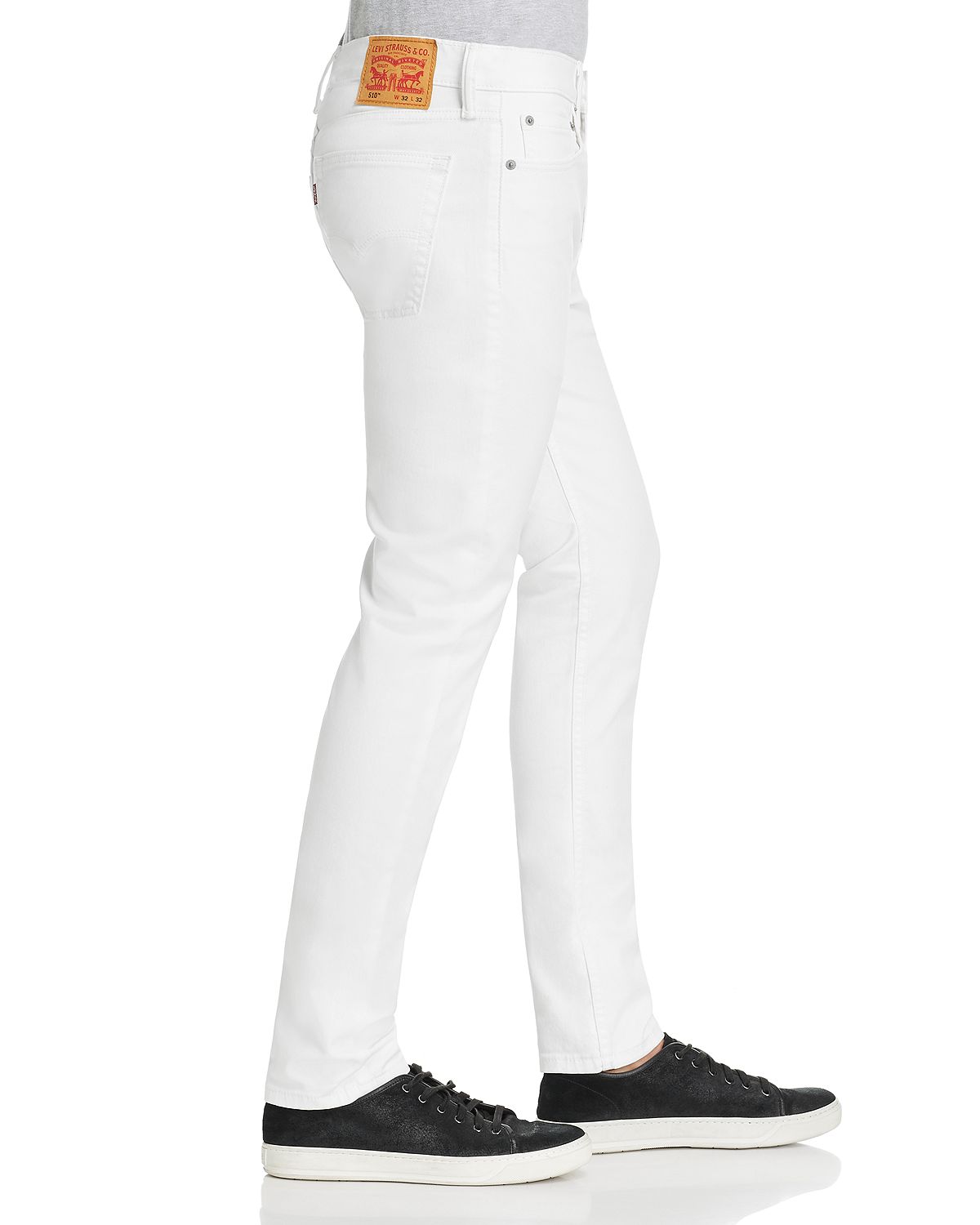 Levi's 511 Slim Fit Jeans In White Bull White Bull