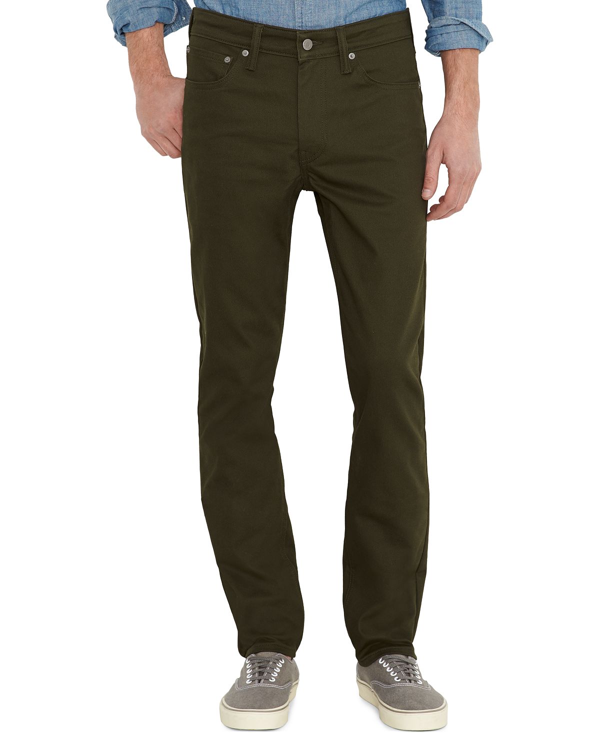 Levi's 511™ Slim Fit Commuter Jeans Presidio Green - Waterless
