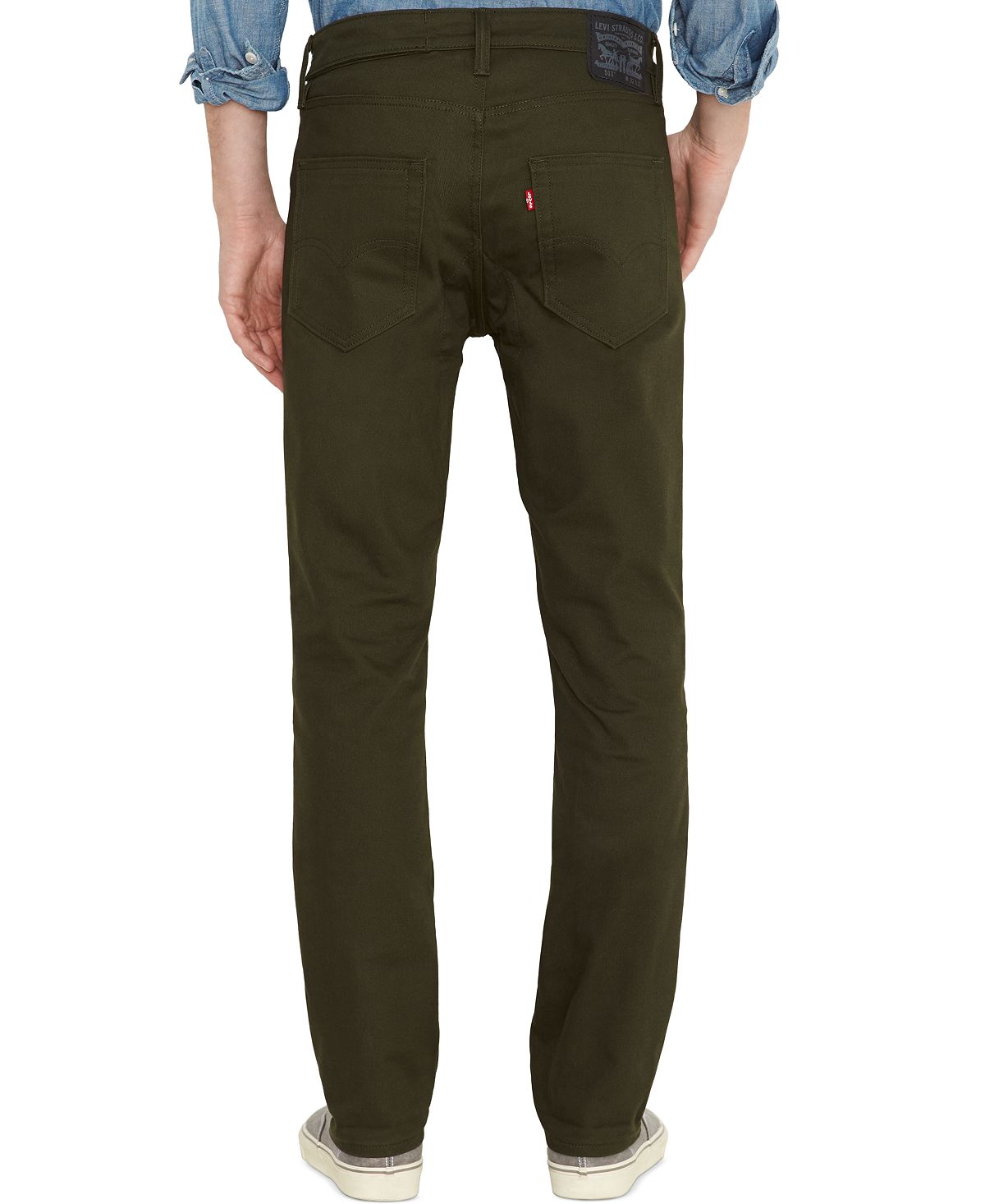 Levi's 511™ Slim Fit Commuter Jeans Presidio Green - Waterless