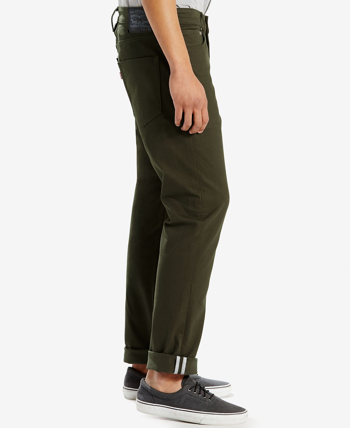 Levi's 511™ Slim Fit Commuter Jeans Presidio Green - Waterless