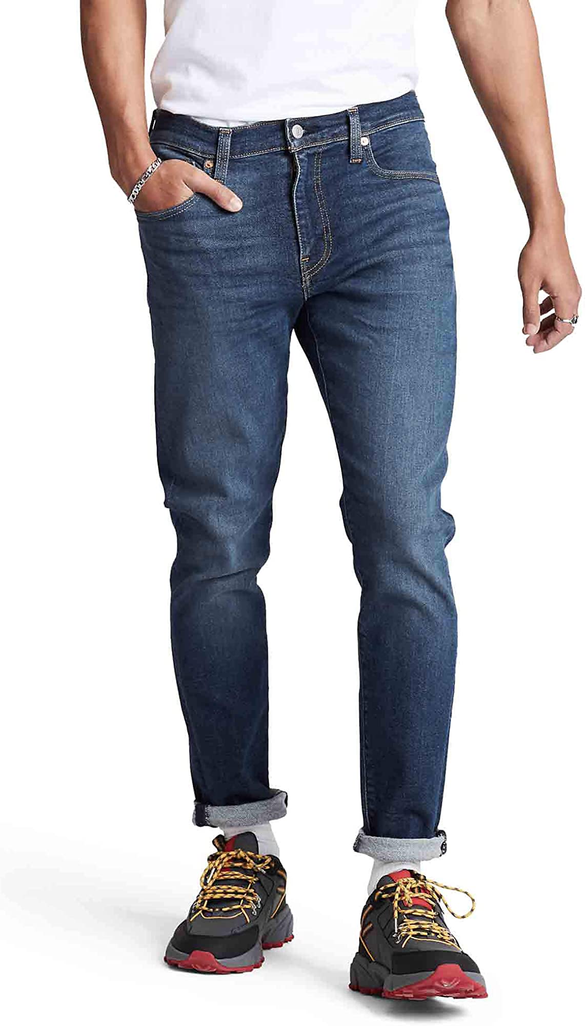 Levi's 512 Slim Taper Fit Flex Men's Jeans Dark Blue