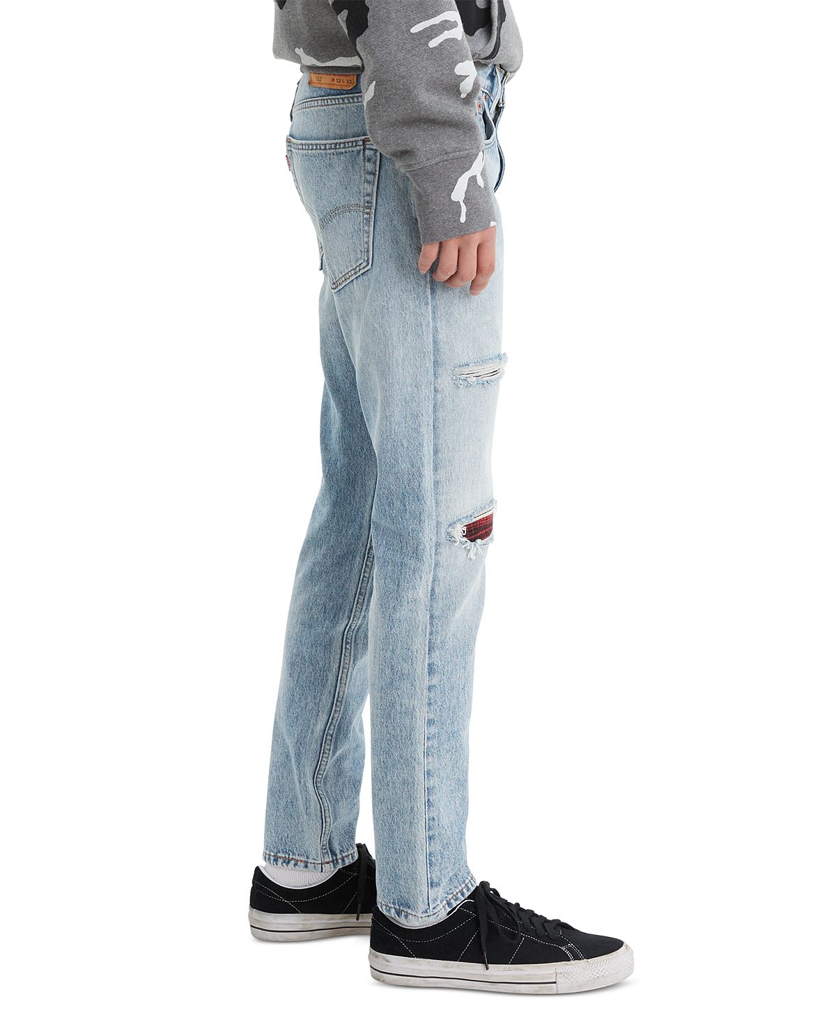 Levi's 512 Slim Taper Fit Ripped Jeans Girling DX - Waterless