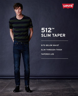 Levi's 512™ Slim Taper Fit Jeans Avenger - Waterless thumbnail 3