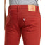 Levi's 514 Straight Fit Jeans Rally Red