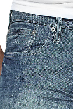 Levi's 514™ Stonewashed-Blue Slim-Fit Straight Leg Jean thumbnail 2