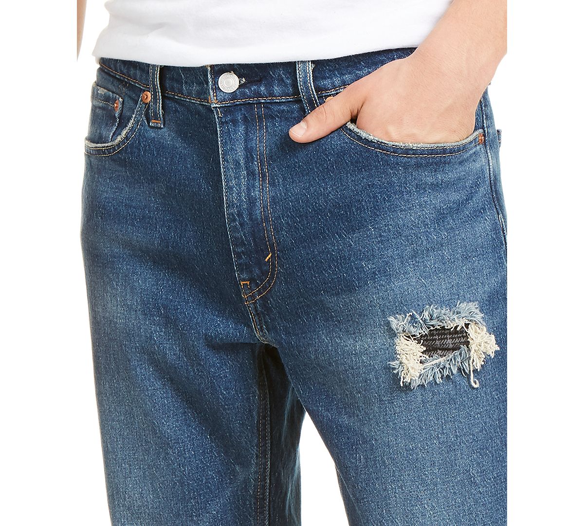 Levi's 541™ Athletic Fit All Season Tech Ripped And Repaired Jeans Top Of The Morning