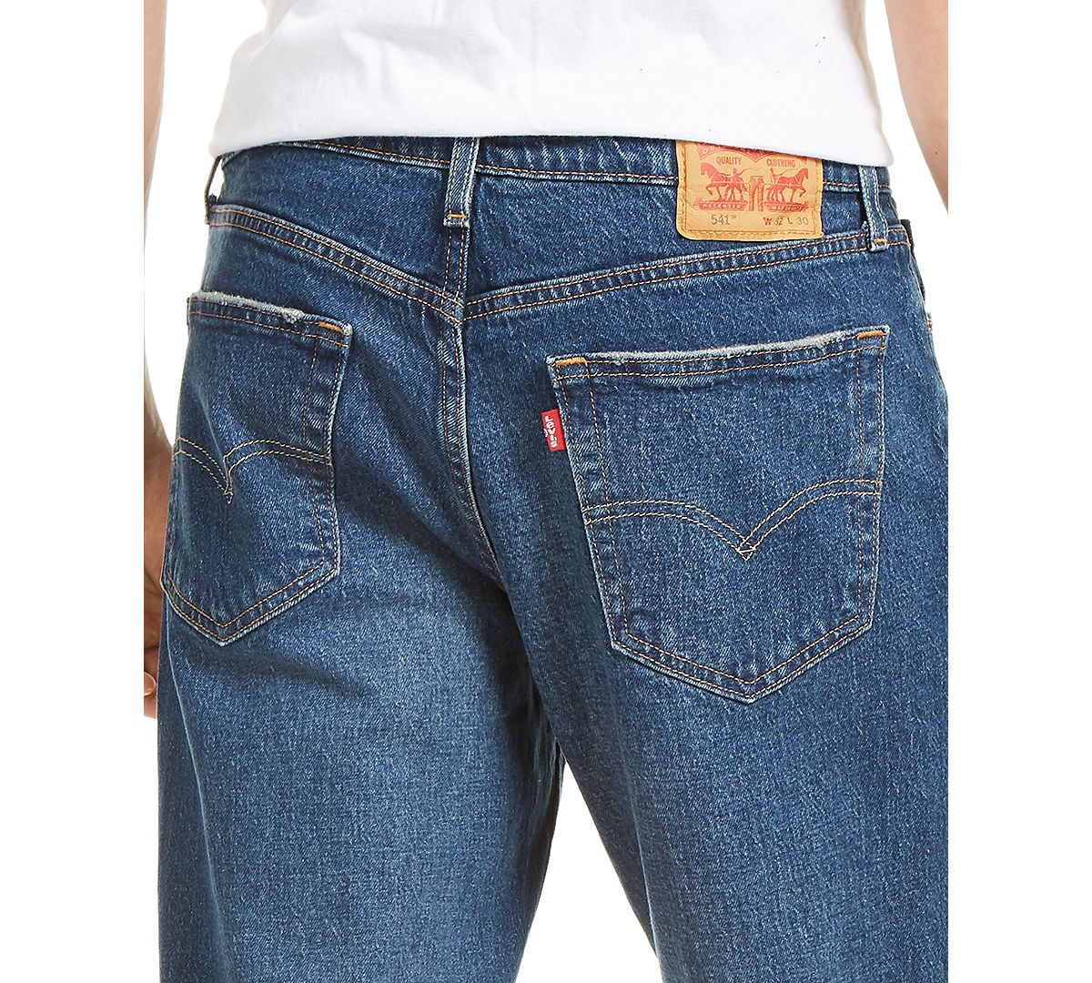 Levi's 541™ Athletic Fit All Season Tech Ripped And Repaired Jeans Top Of The Morning