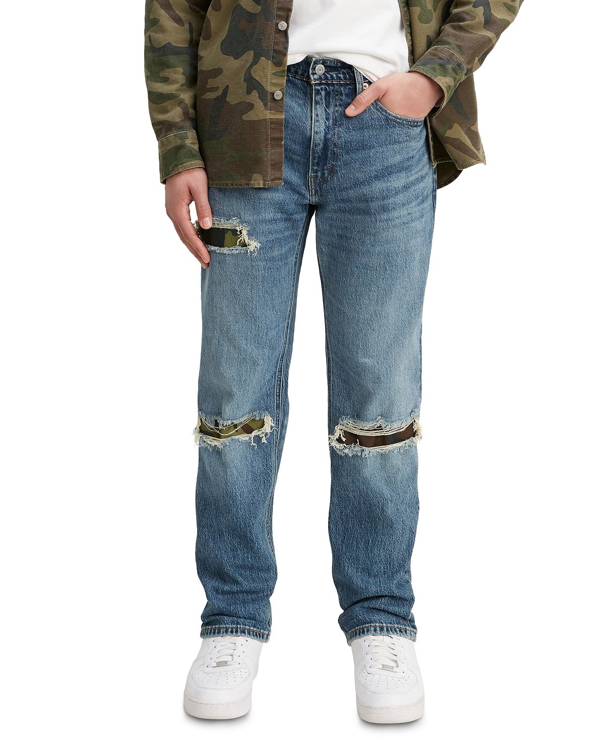 Levi's 541™ Athletic Fit Ripped Jeans Blue Comet Repair