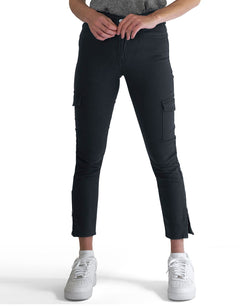 Levi's 721 Slim-fit Cargo Ankle Jeans Defined Twill Caviar thumbnail 1