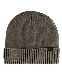 Levi's Acid Washed Beanie With Sherpa Fleece Lining Olive thumbnail 1